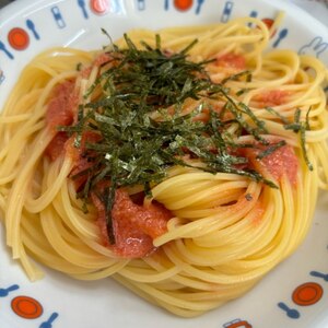 ひきわり納豆とツナのパスタ